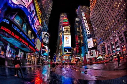 The City That Never Sleeps Times Square, NYC, HDR
