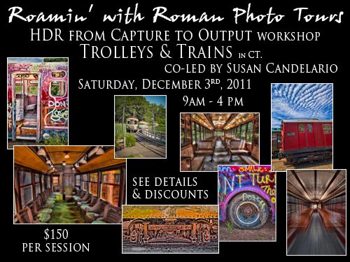 Trolleys and Trains HDR photography workshop Trolleys and Trains HDR photography workshop
