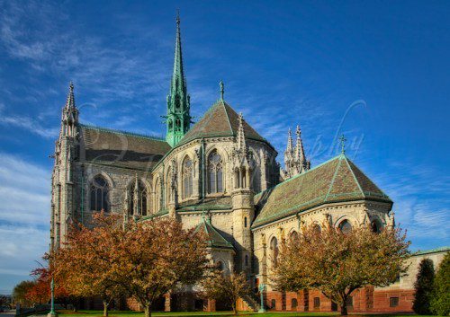 Cathedral Basilica of the Sacred Heart exterior photography Cathedral Basilica of the Sacred Heart exterior photography