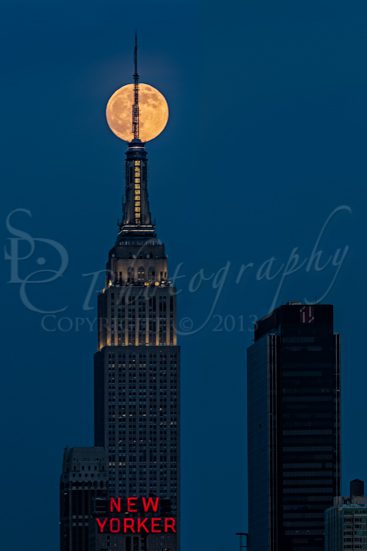 Super Moon In An Empire State Of Mind