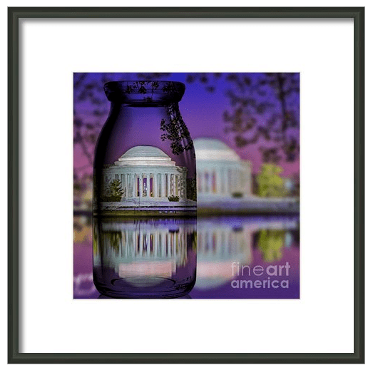 Jefferson Memorial Framed Print Jefferson Memorial Framed Print