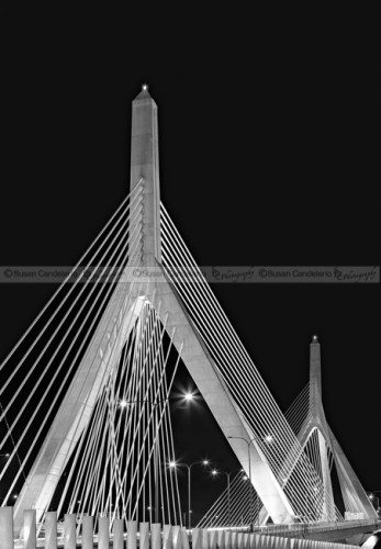 Leonard P. Zakim Bunker Hill Memorial Bridge BW II Leonard P. Zakim Bunker Hill Memorial Bridge BW II