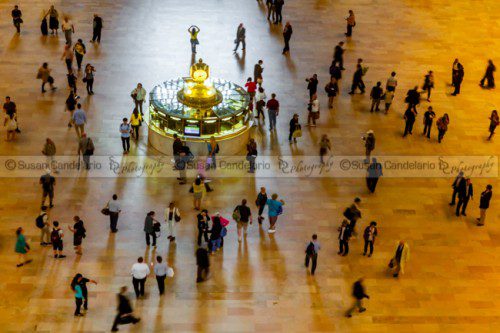 Grand Central Terminal Clock Birds Eye View Grand Central Terminal Clock Birds Eye View II